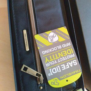 2/$20 Travelon Safe ID RFID blocking wallet. black.
